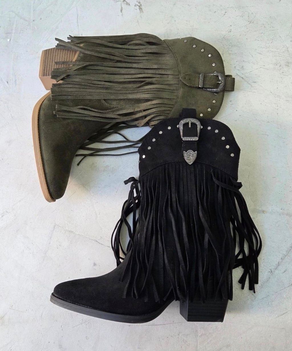 Botas fleco✨